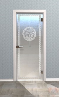 Дверь стеклянная межкомнатная Версаль - Стекло матовое