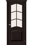 Дверь из массива сосны М-7 ДО Сатинато - темный лак