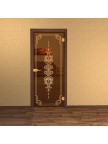 Стеклянная межкомнатная дверь Классик - Стекло бронза прозрачное