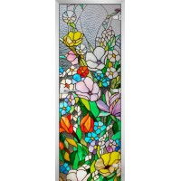 Дверь стеклянная Stained Glass-03 матовое бесцветное