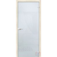 Дверь стеклянная межкомнатная Лайт - Сатинато Белое