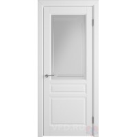 Дверь эмалированная белая Стокгольм ДО