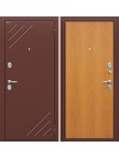 Дверь металлическая Оптим Стандарт-68 - Миланский орех