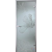 Дверь стеклянная межкомнатная Герда - Сатинато Белое