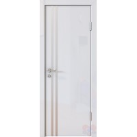 Дверь межкомнатная пвх ДГ-506 Белый глянец